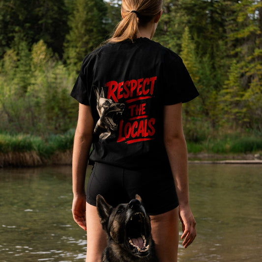 Respect the Locals Oversized T Shirt