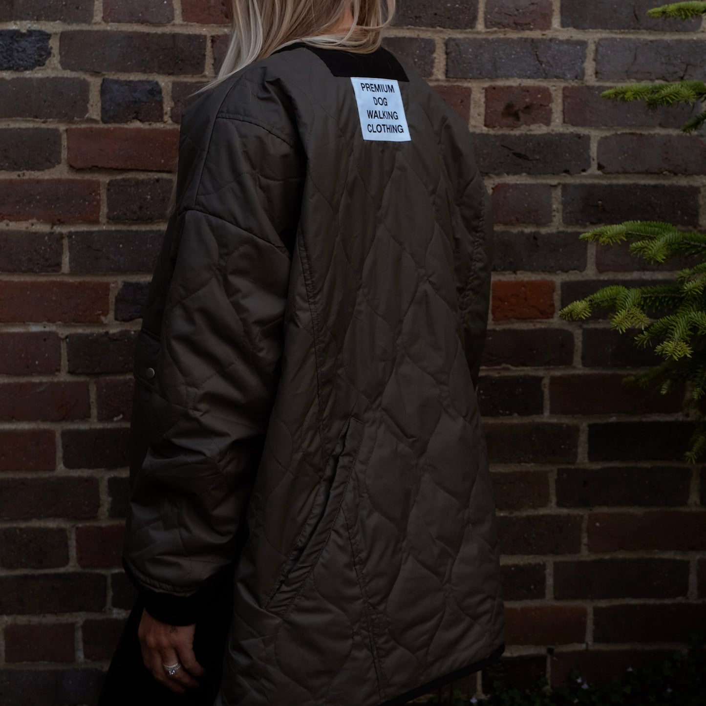 Lightweight Green Quilted Walking Jacket