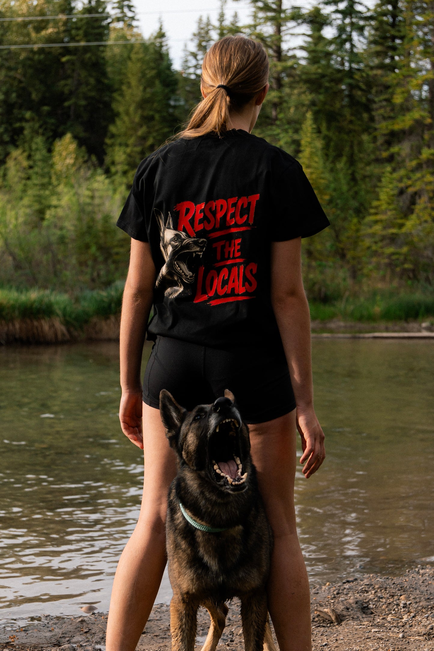 Respect the Locals Oversized T Shirt