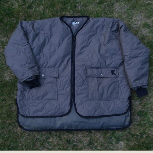 Lightweight Green Quilted Walking Jacket