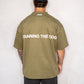 Training The Dog Oversized T-Shirt
