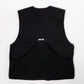 A black dog handler vest with MALIKO logo and big waterproof pocket